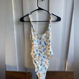 Lovers & Friends Seashell Print Swimsuit